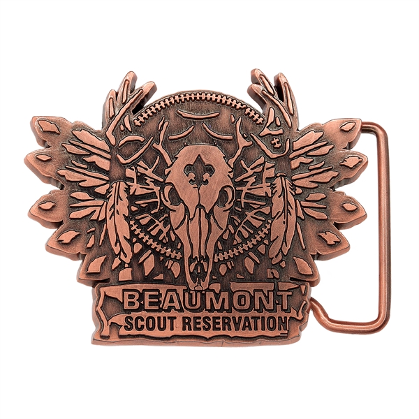 Die cast metal belt buckles in assorted sizes, styles and finishes.... from ASI 52263 EMT / EMT EMT EASY