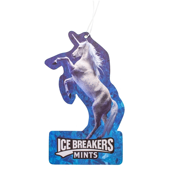 4" x 3.85" two-sided paper custom air freshener in assorted sizes,... from ASI 52263 EMT / EMT EMT EASY