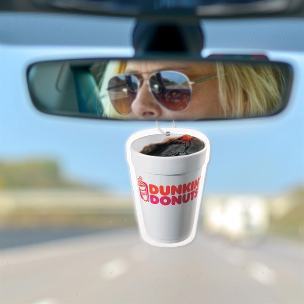 4" x 3.85" two-sided paper custom air freshener in assorted sizes,... from ASI 52263 EMT / EMT EMT EASY