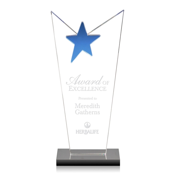 McKinley Star Award - Optical/Blue. Available in 3 sizes.... from ASI 84592 St Regis Group / St Regis