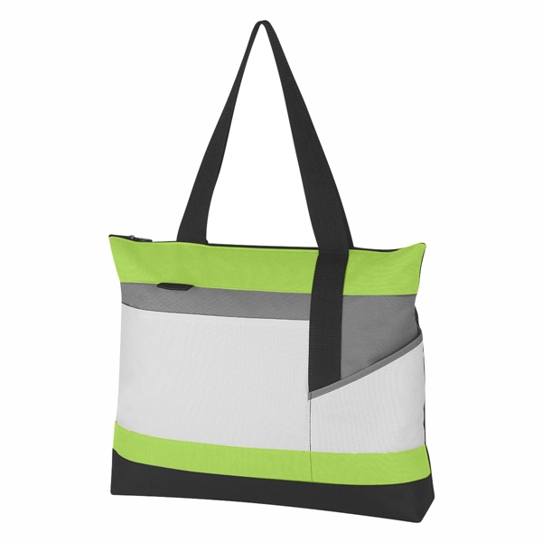 Advantage Tote Bag.  Made of 600 Denier Polyester.  Outside... from ASI 61125 Hit Promotional Products / Hit®