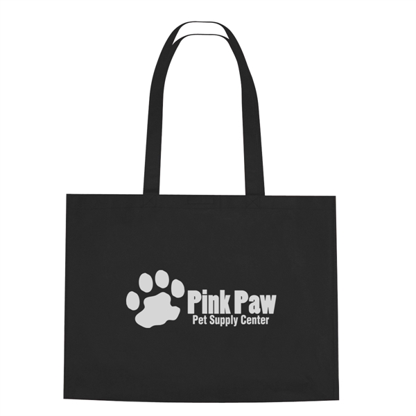 Non-Woven Shopper Tote with hook and loop closure.  Made of... from ASI 61125 Hit Promotional Products / Hit®