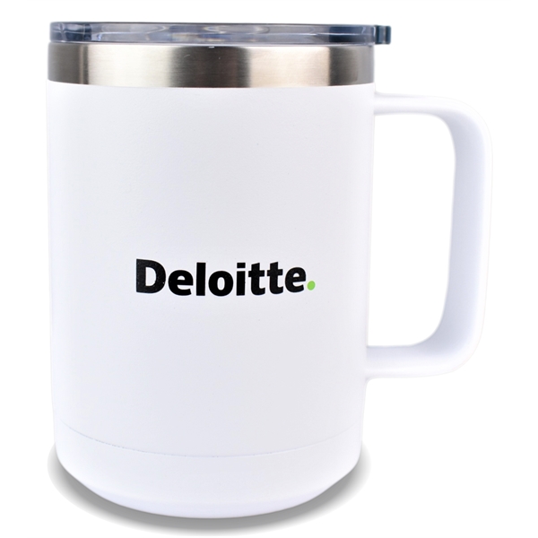 Polar Camel Vacuum Insulated Mug with Slider Lid 15 oz.... from ASI 72657 Active Life Promo / Apres Ski