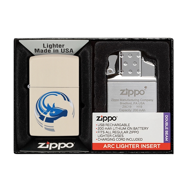 Your choice of any color Matte Zippo® lighter packaged together with... from ASI 46170 Compass Industries Inc