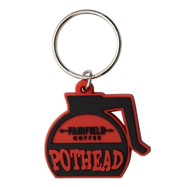 Custom soft PVC keychains in 1.5", 2" or 2.5" sizes with... from ASI 52263 EMT / EMT EMT EASY