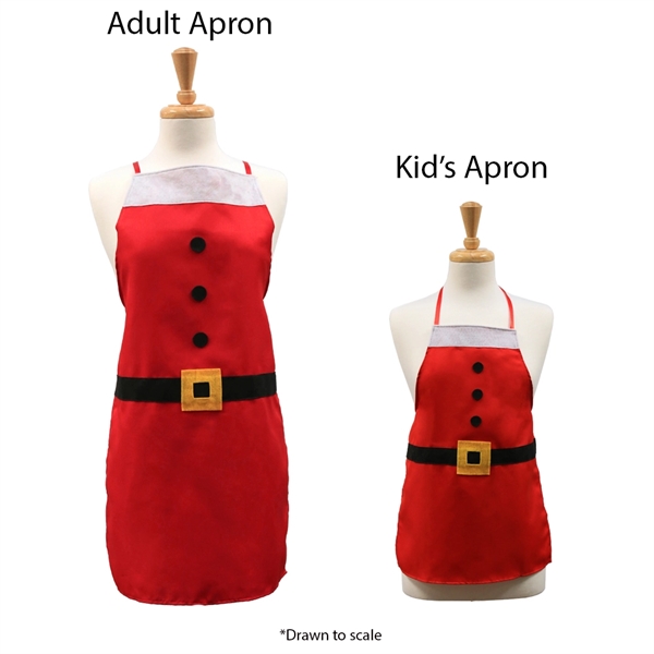 Kid's Santa suit apron... from ASI 73010 Natico Originals Inc