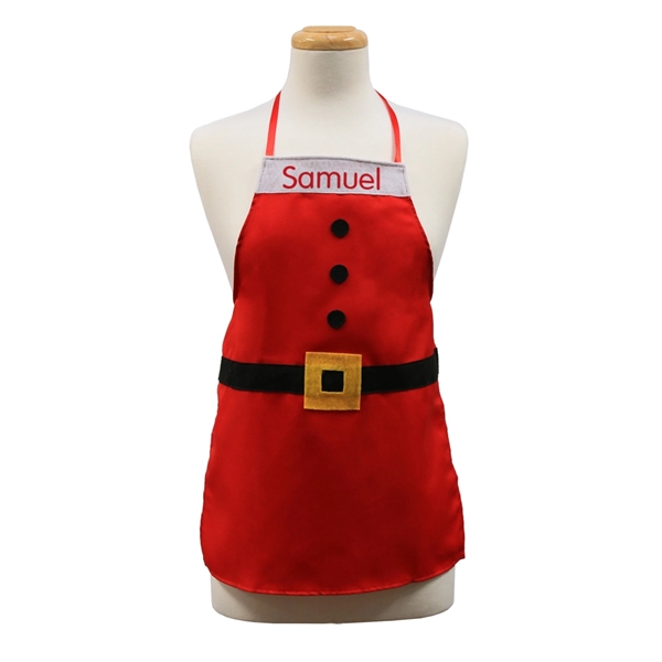 Kid's Santa suit apron... from ASI 73010 Natico Originals Inc