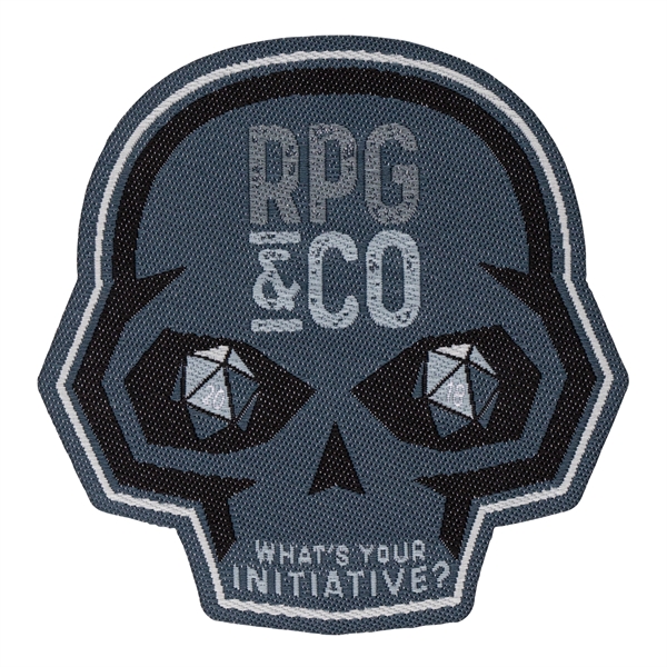 Custom Shape Woven Patches with up to 7 thread colors, merrowed... from ASI 52263 EMT / EMT EMT EASY