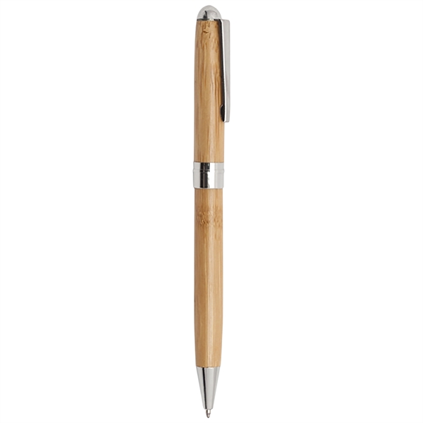 Bamboo Twist-Action Ballpoint Pen... from ASI 80060 VisionUSA
