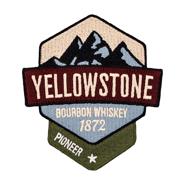 Embroidered patches in assorted shapes and sizes in up to seven... from ASI 52263 EMT / EMT EMT EASY