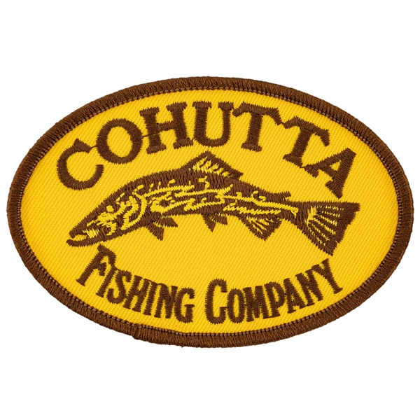 Embroidered patches in assorted shapes and sizes in up to seven... from ASI 52263 EMT / EMT EMT EASY