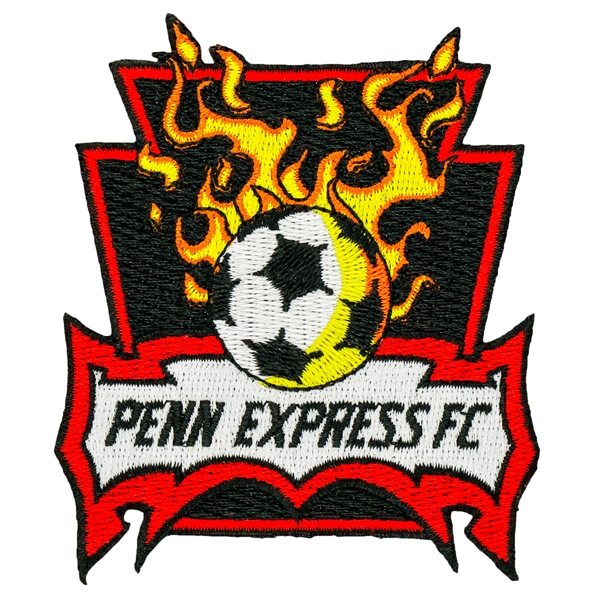 Embroidered patches in assorted shapes and sizes in up to seven... from ASI 52263 EMT / EMT EMT EASY