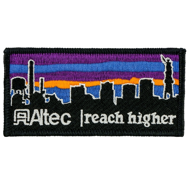 Embroidered patches in assorted shapes and sizes in up to seven... from ASI 52263 EMT / EMT EMT EASY