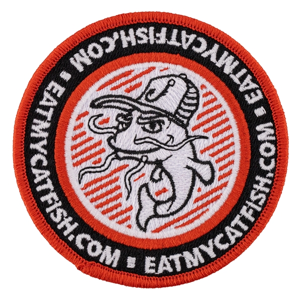 Embroidered patches in assorted shapes and sizes in up to seven... from ASI 52263 EMT / EMT EMT EASY