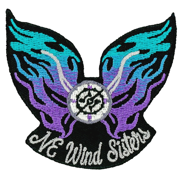 Embroidered patches in assorted shapes and sizes in up to seven... from ASI 52263 EMT / EMT EMT EASY