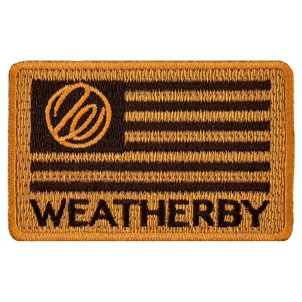 Embroidered patches in assorted shapes and sizes in up to seven... from ASI 52263 EMT / EMT EMT EASY