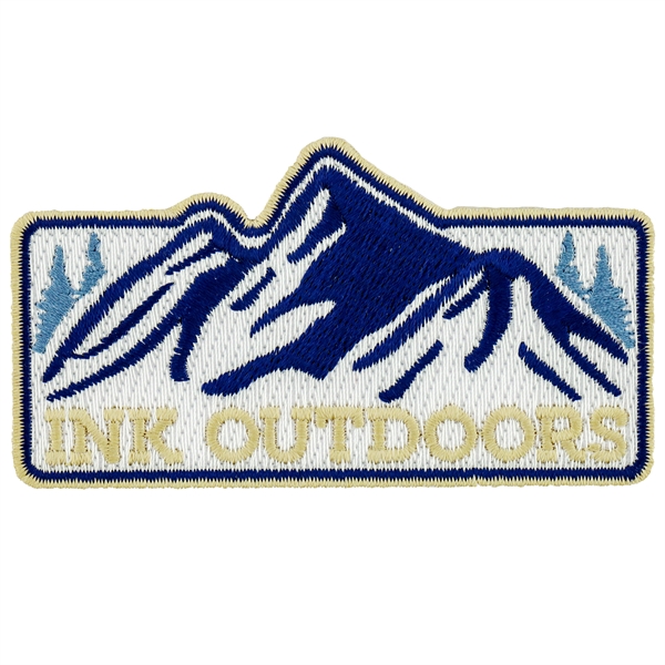 Embroidered patches in assorted shapes and sizes in up to seven... from ASI 52263 EMT / EMT EMT EASY