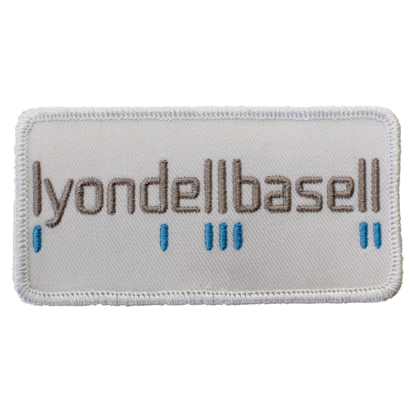 Embroidered patches in assorted shapes and sizes in up to seven... from ASI 52263 EMT / EMT EMT EASY