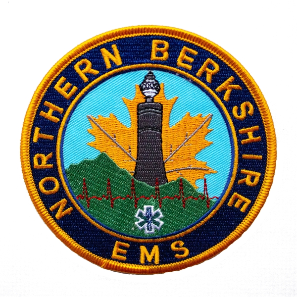 Embroidered patches in assorted shapes and sizes in up to seven... from ASI 52263 EMT / EMT EMT EASY