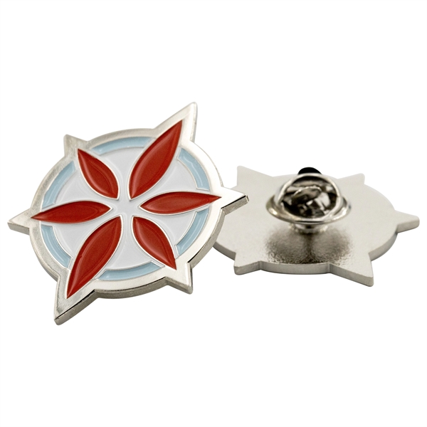 Die struck brass lapel pins in assorted shapes and sizes in... from ASI 52263 EMT / EMT