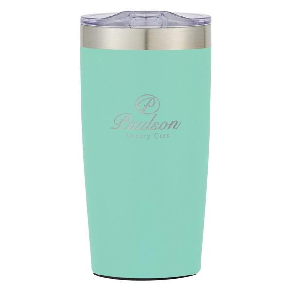 20 oz. travel mug with spill-resistant lid and double-wall insulation... from ASI 61125 Hit Promotional Products / Hit®