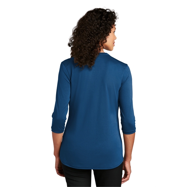 Port Authority Ladies UV Choice Pique Henley... from ASI 84863 SanMar