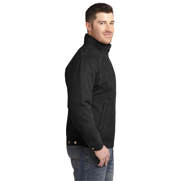 CornerStone Washed Duck Cloth Flannel-Lined Work Jacket.... from ASI 84863 SanMar