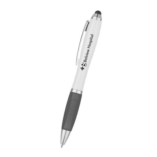 Antibacterial twist-action stylus pen that helps limit the spread of harmful... from ASI 61125 Hit Promotional Products / Hit®