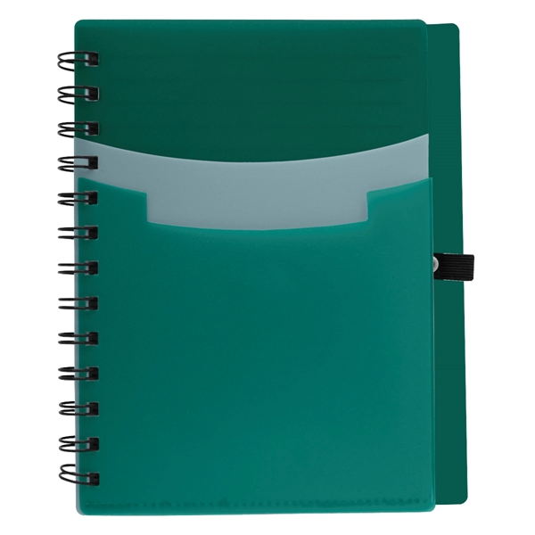 Tri-pocket notebook for taking down important notes or jotting new ideas... from ASI 61125 Hit Promotional Products / Hit®