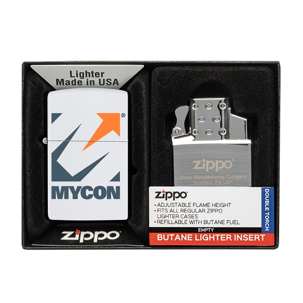 Your choice of any color Matte Zippo® lighter packaged together with... from ASI 46170 Compass Industries Inc