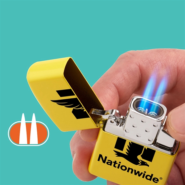 Your choice of any color Matte Zippo® lighter packaged together with... from ASI 46170 Compass Industries Inc