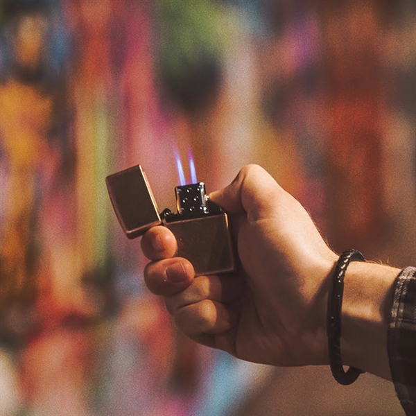 Your choice of any color Matte Zippo® lighter packaged together with... from ASI 46170 Compass Industries Inc