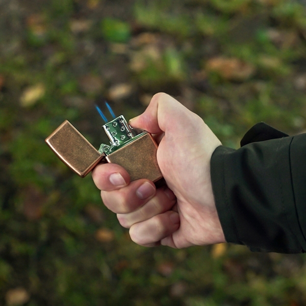 Your choice of any color Matte Zippo® lighter packaged together with... from ASI 46170 Compass Industries Inc