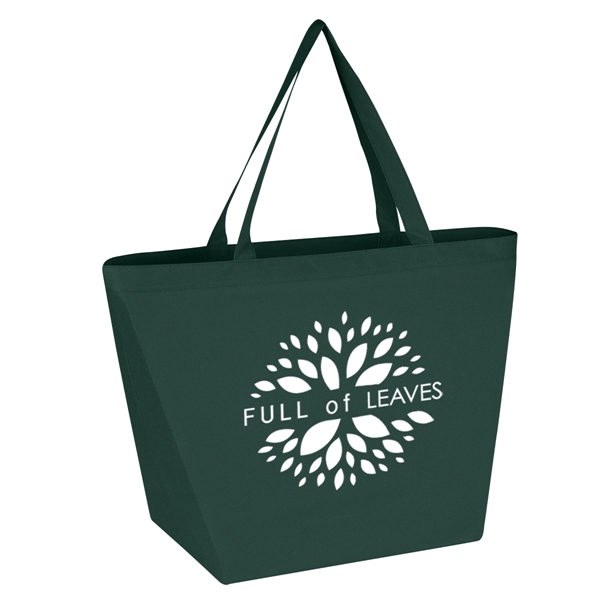 Non-Woven Budget Shopper Tote Bag.  Made of 80 Gram Non-Woven,... from ASI 61125 Hit Promotional Products / Hit®