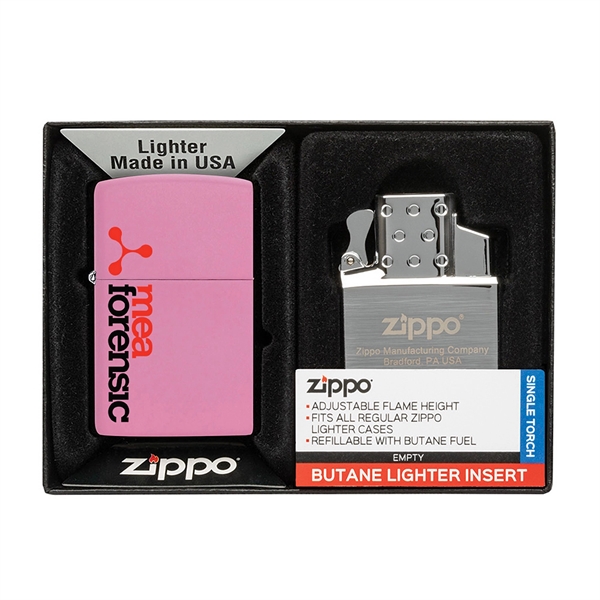 Your choice of any color Matte Zippo® lighter packaged together with... from ASI 46170 Compass Industries Inc
