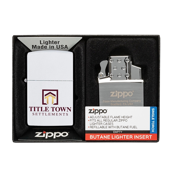 Your choice of any color Matte Zippo® lighter packaged together with... from ASI 46170 Compass Industries Inc