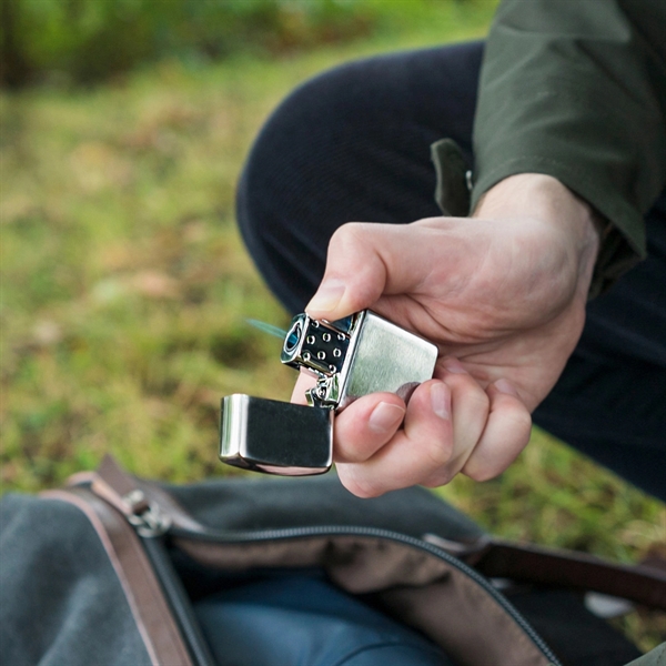 Your choice of any color Matte Zippo® lighter packaged together with... from ASI 46170 Compass Industries Inc