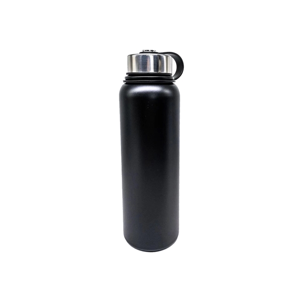 40oz Canister with screw on top and made with 18/8 stainless... from ASI 74741 NVS Promo Designs, Inc. / NVS Promo