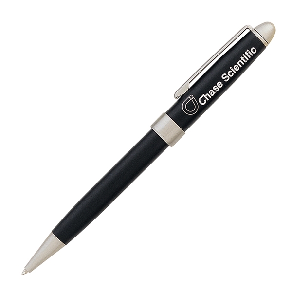 Twist-action aluminum ballpoint pen with a enamel color barrel featuring a... from ASI 68190 Lungsal / Lungsal