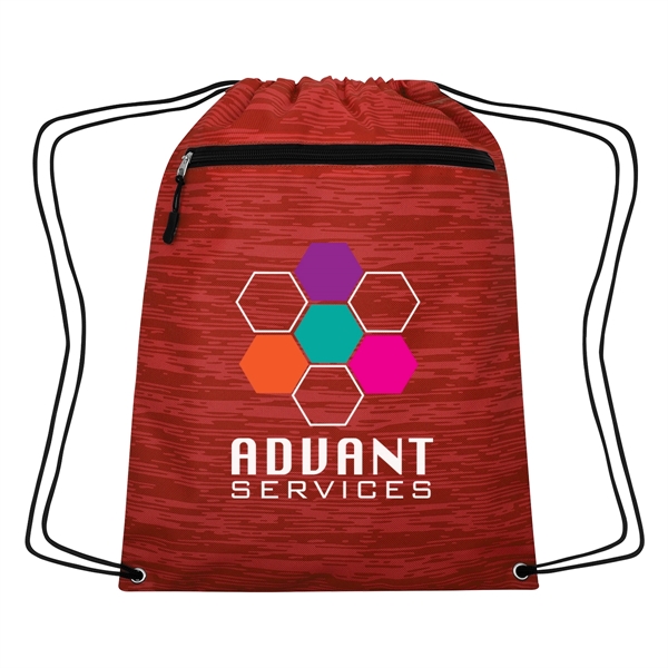 Tempe drawstring bag for carrying everything from books to gym clothes.... from ASI 61125 Hit Promotional Products / Hit®