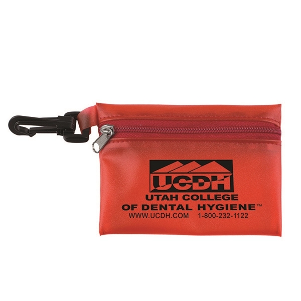 10-piece first aid kid with sunscreen, lip balm, bandages and towelette... from ASI 62660 Innovation Line