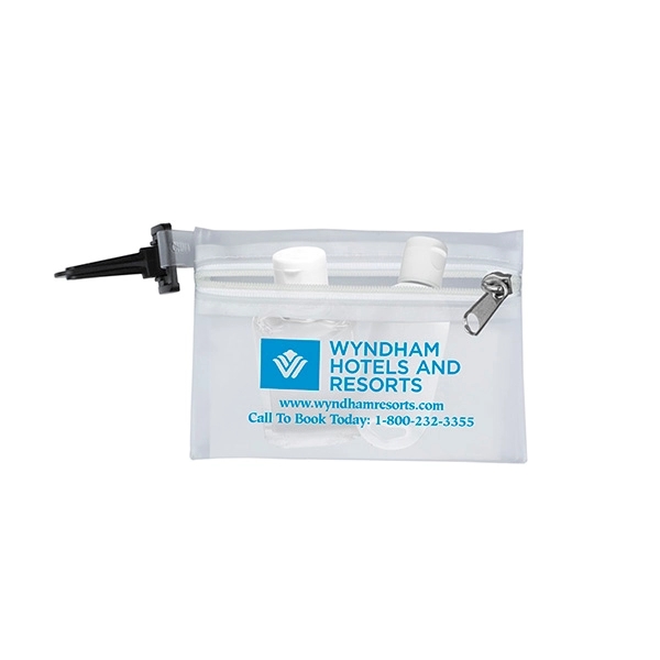 10-piece first aid kid with sunscreen, lip balm, bandages and towelette... from ASI 62660 Innovation Line