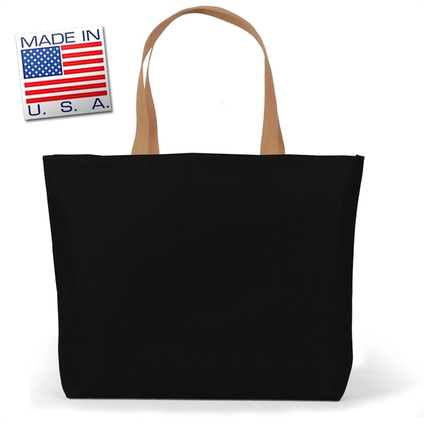 Galleria large bottom gusset tote made of polycord. Eco-friendly solution.... from ASI 66230 Landes Inc