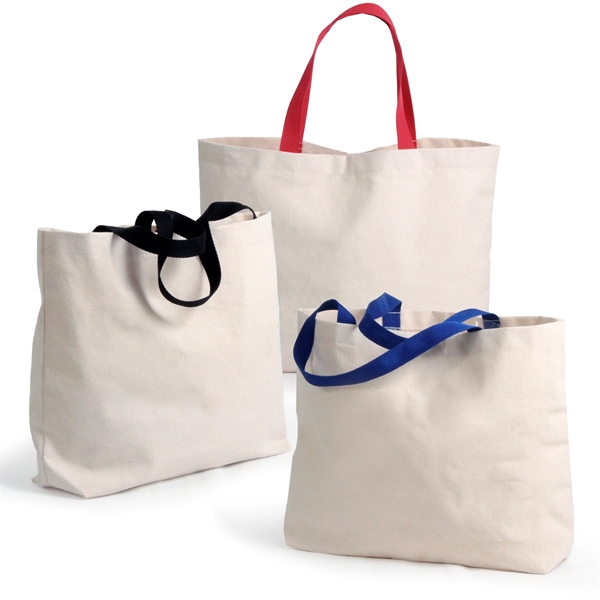 Galleria 10 Oz. tote bag made of natural canvas and polyweb... from ASI 66230 Landes Inc