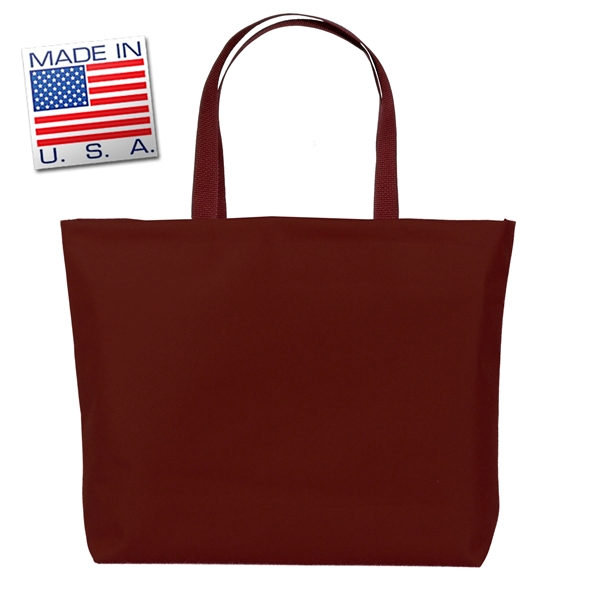 Galleria large bottom gusset tote made of polycord. Eco-friendly solution.... from ASI 66230 Landes Inc