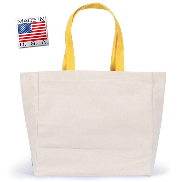 This Structured Tote bag in Canvas comes in various color.... from ASI 66230 Landes Inc