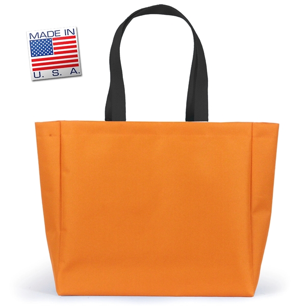 Polycord tote bag with polyweb handles and vinyl backing for multiple... from ASI 66230 Landes Inc