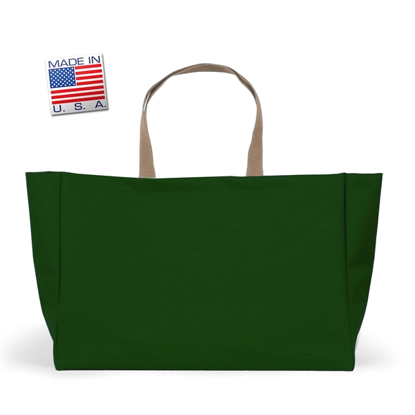 Polycord tote bag with polyweb handles and vinyl backing for multiple... from ASI 66230 Landes Inc