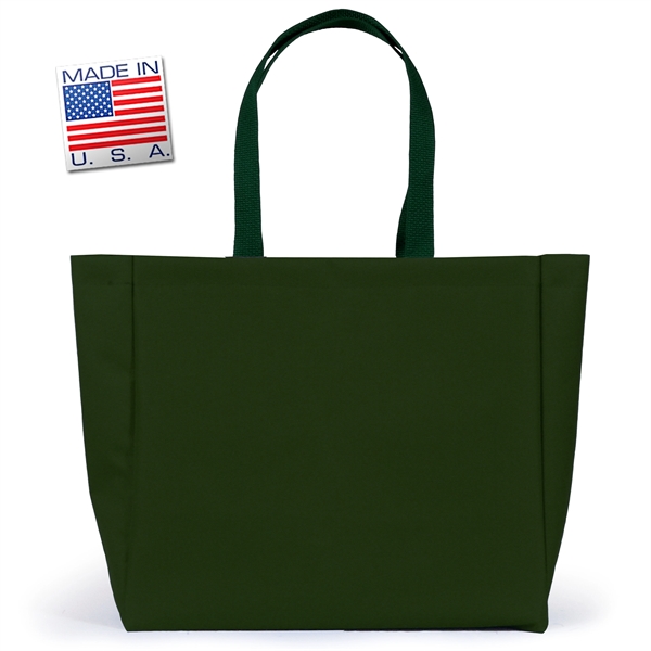 Polycord tote bag with polyweb handles and vinyl backing for multiple... from ASI 66230 Landes Inc
