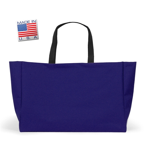 Polycord tote bag with polyweb handles and vinyl backing for multiple... from ASI 66230 Landes Inc